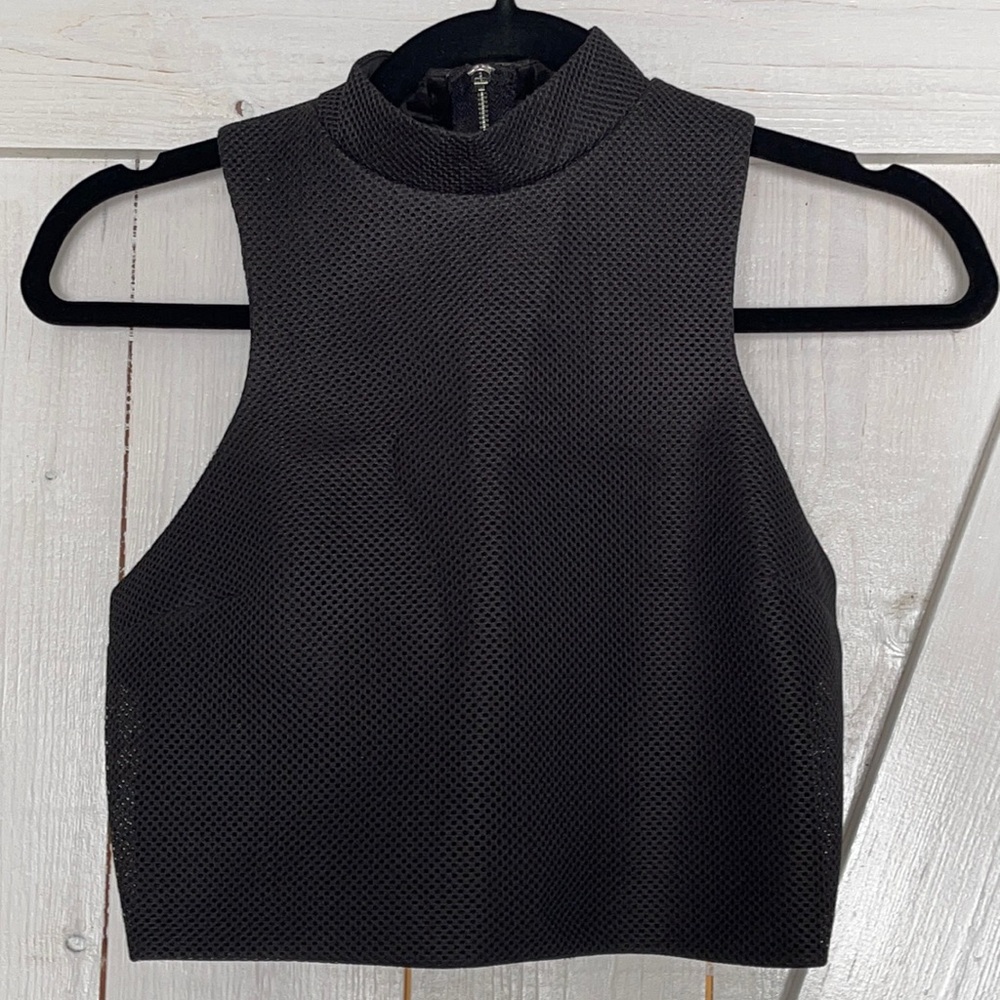 Express Black Crop Top // Never Worn